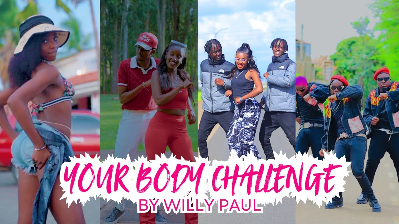 YOUR BODY BY WILLY PAUL TIKTOK CHALLENGE (PRICKY, NASIEKU AND KLAUS, THE CLUSTER KE)