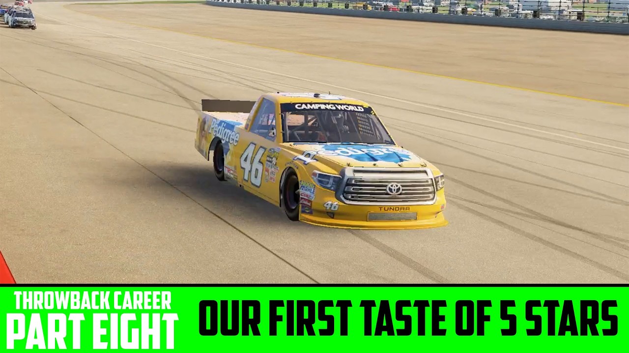 NASCAR Heat 2 Throwback Career Part 8- Our First Taste Of 5 Stars