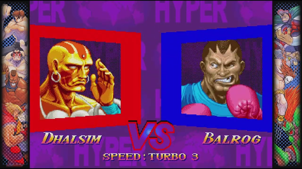 Dhalsim vs Balrog