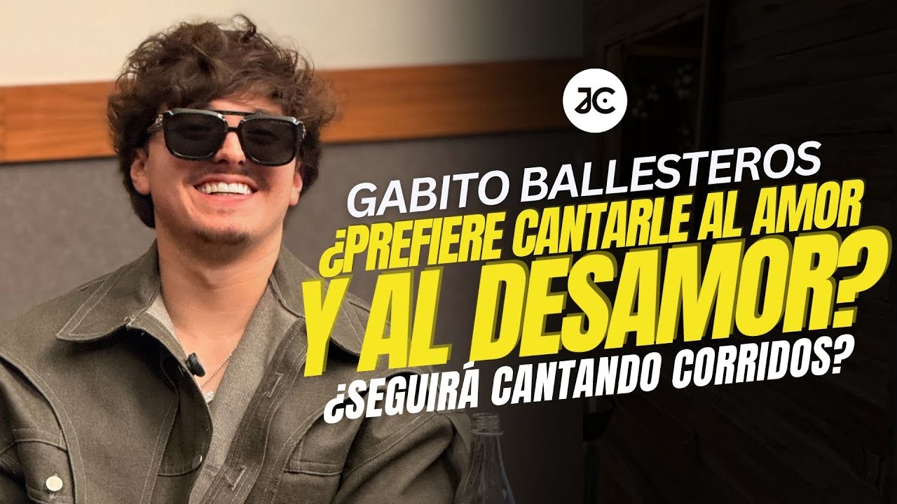 GABITO BALLESTEROS - ¿CORRIDOS o canciones ROMÁNTICAS? | Entrevista con Jessie Cervantes