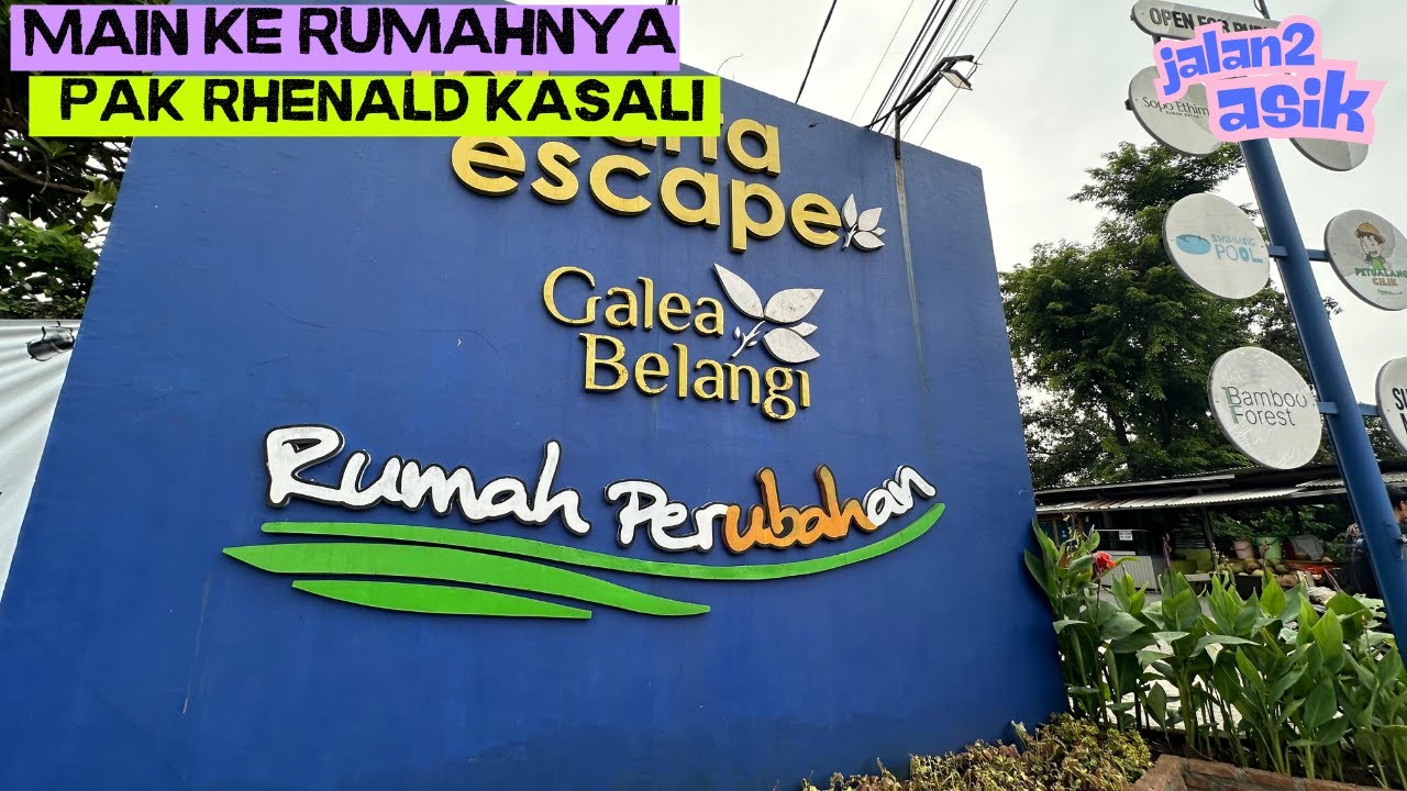 MAIN KE RUMAH PERUBAHAN | RHENALD KASALI | JALAN-JALAN ASIK