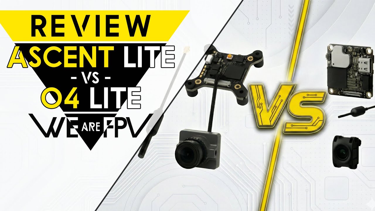 Caddx WalskSnail Ascent Lite VS DJI O4 Lite, la CONFRONTATION 🔥
