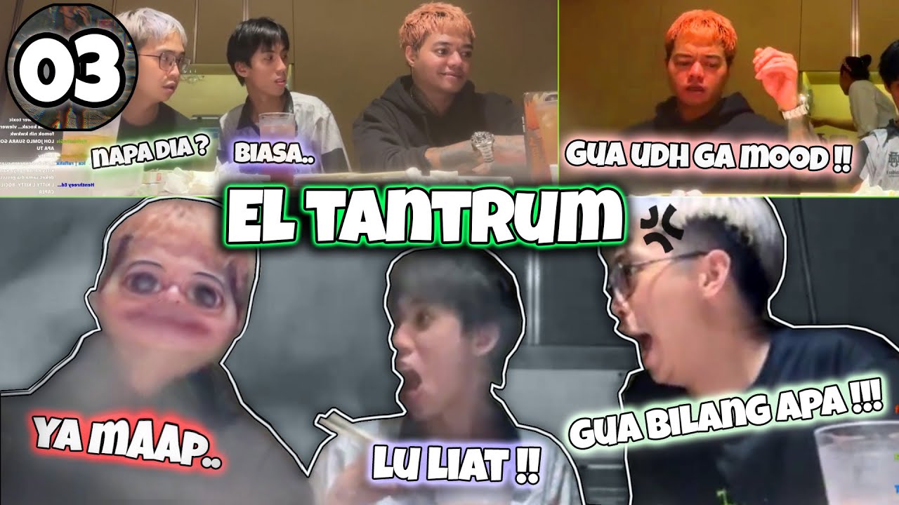 ARAP TANTRUM KARENA CHALLEGE JALAN KAKI ❗❗ SEMUA ORANG KENA MARAH 😂 - yb live part3
