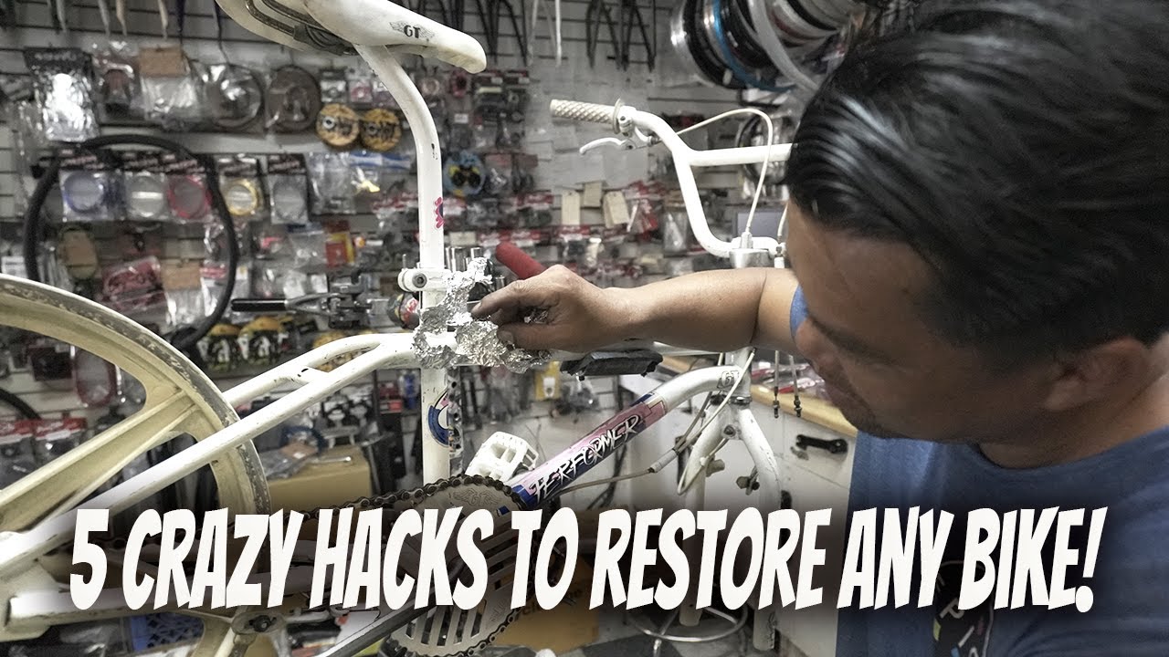 5 Crazy Bike Hacks To Restore Any Bike!