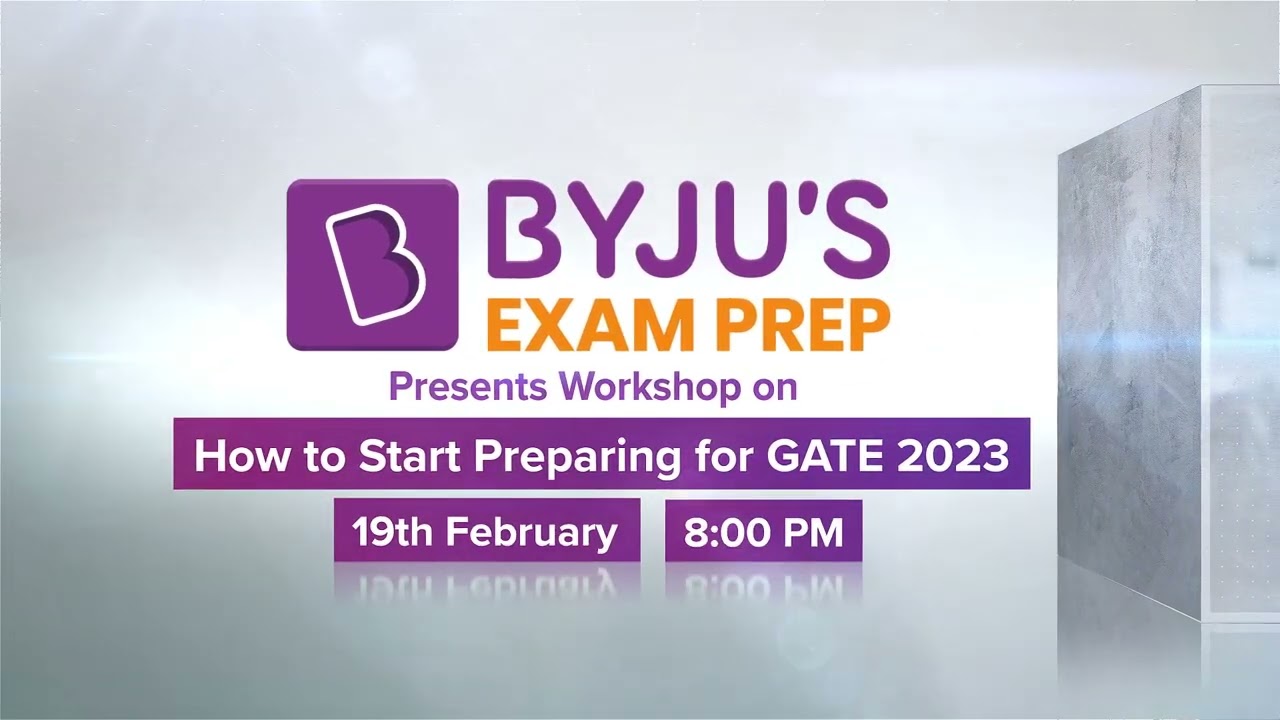 MEGA WORKSHOP For GATE Aspirants 2023 by Rakesh Talreja | Register Now!!
