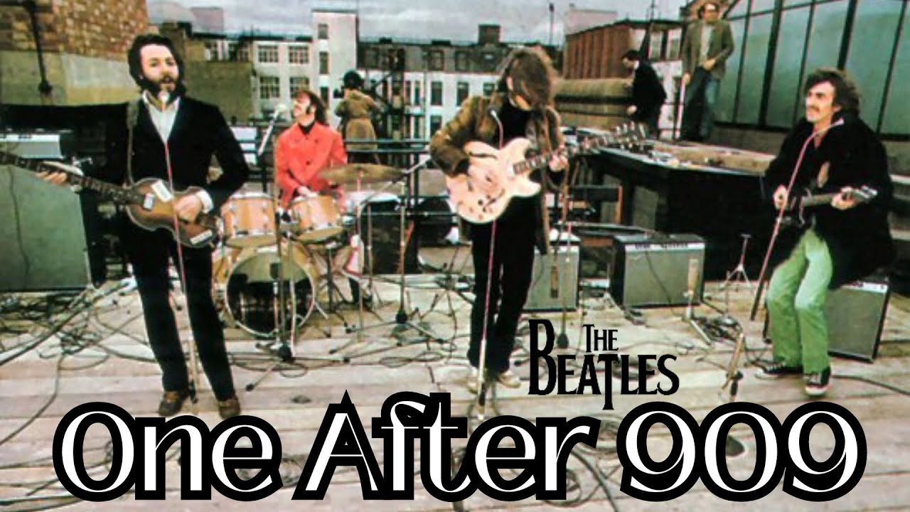 The Beatles | LIVE! Rooftop Concert~  'One After 909' ♫  | 1.30.1969