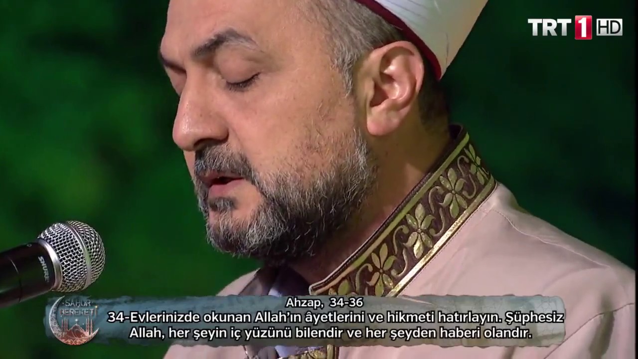 Mehmet Hadi Duran - Ahzab (34-36) Kur'an-ı Kerim Tilaveti (Aşir)