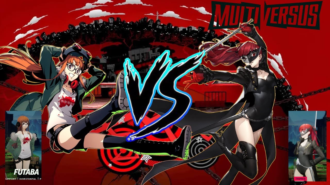 🗡Persona 5 Infiltrates MultiVersus! Violet vs Futaba on Mementos From Super Smash Bros Ultimate!