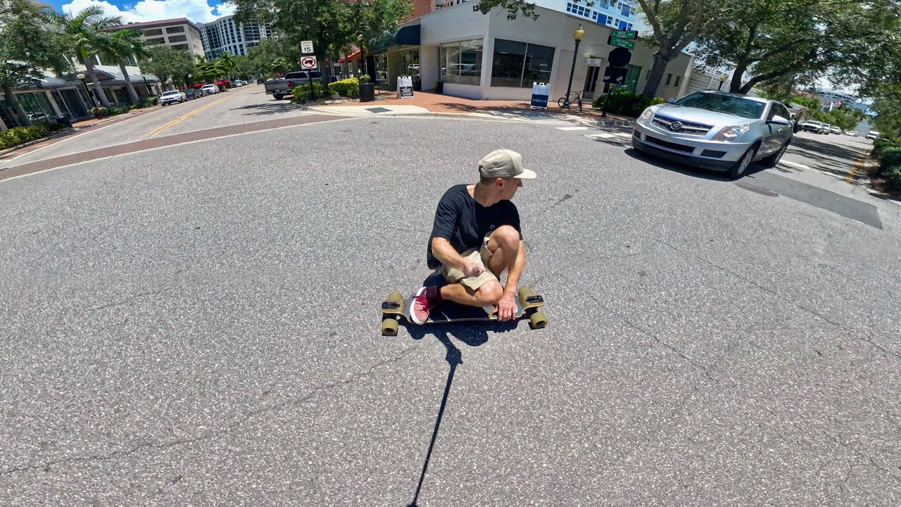 Raw longboard street session (No music)
