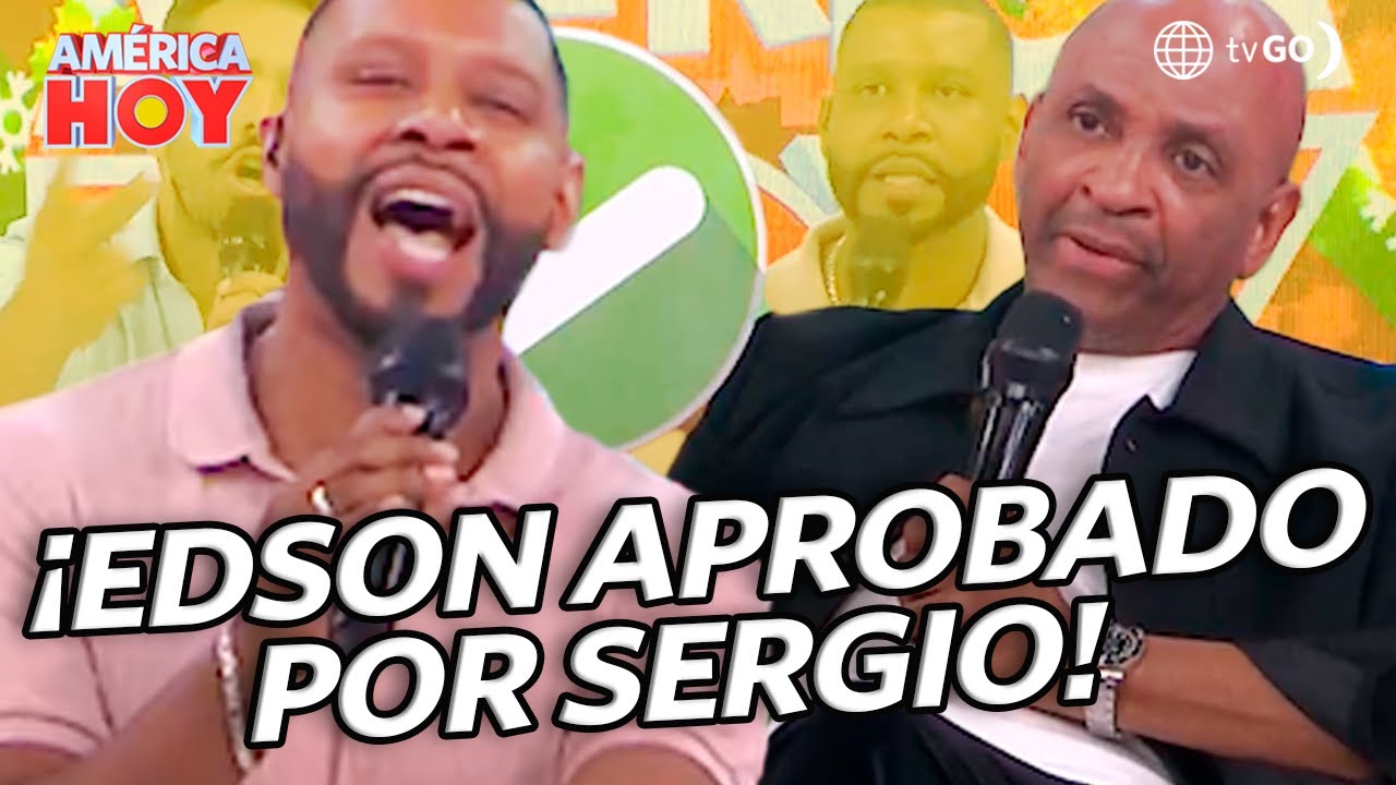 Am&eacute;rica Hoy: Sergio George analiz&oacute; si Edson D&aacute;vila puede ser una estrella musical (HOY)