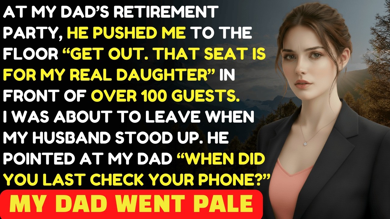 My Dad Pushed Me to the Floor at His Retirement&mdash;Then One Question Changed Everything