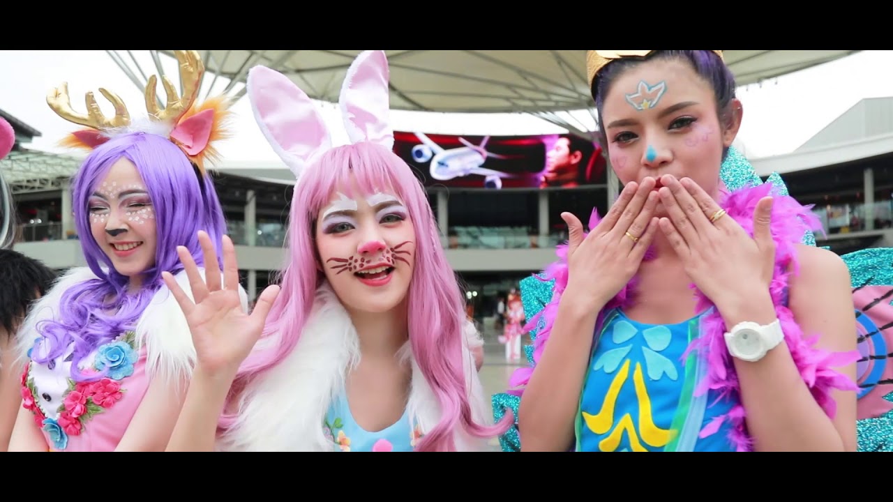 Enchantimals Flash Mob Thailand2018