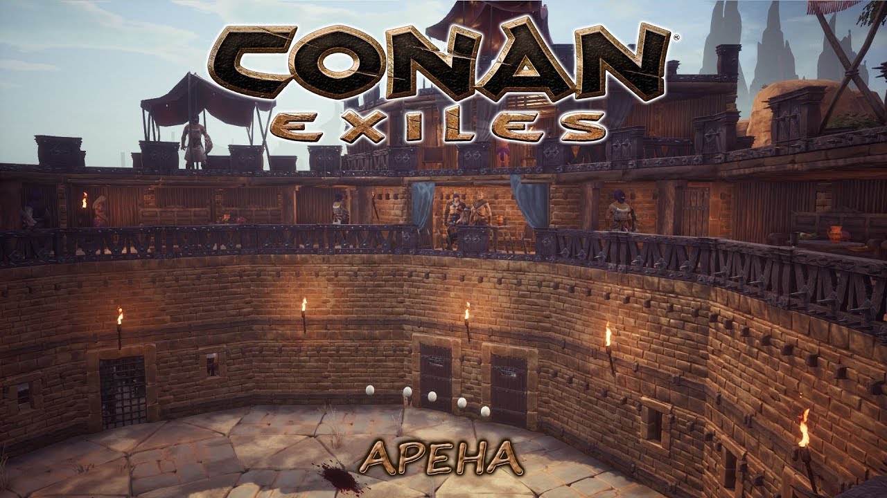 Conan Exiles. RP-сервер. Арена