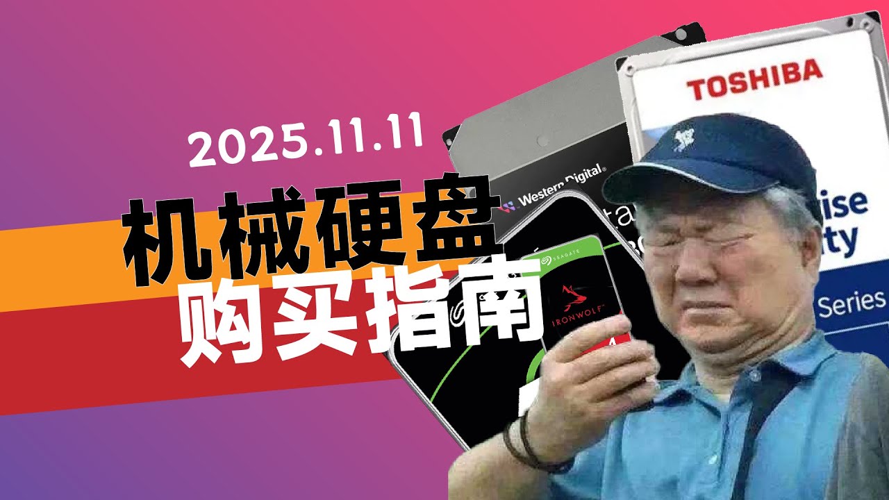 2025年 双11「机械硬盘」购买指南
