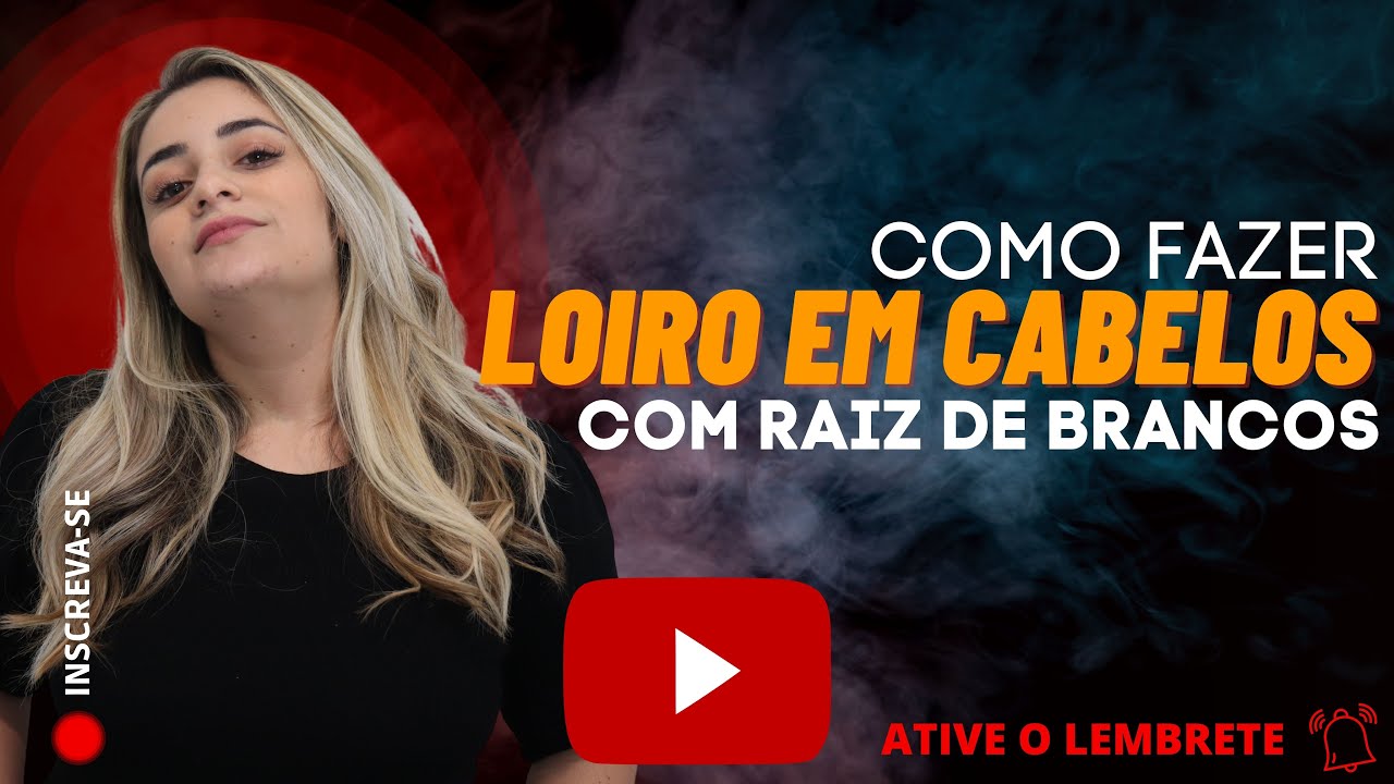 Passo a passo do LOIRO PERFEITO com raiz de BRANCOS!