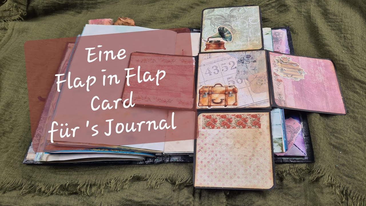 Eine Flap in Flap Card für's Journal 