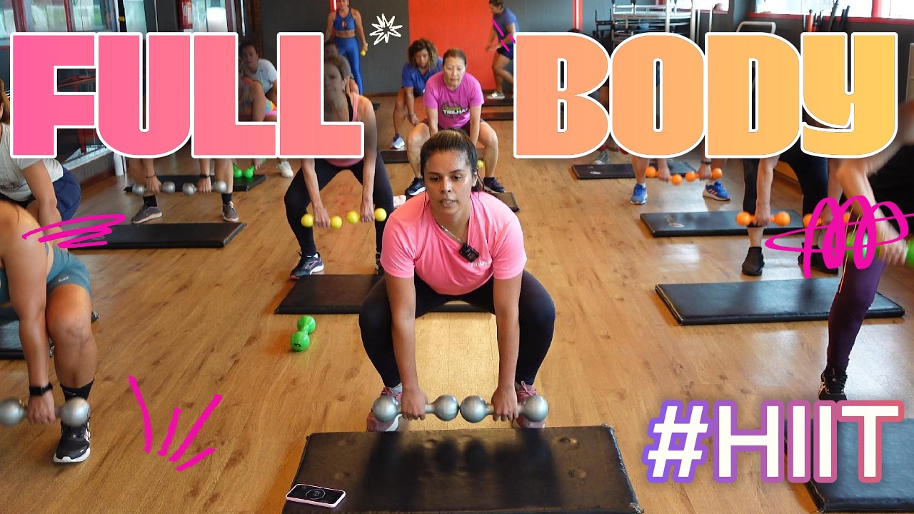 HIIT FULL BODY 🔥 Treino Intenso para Queimar Calorias