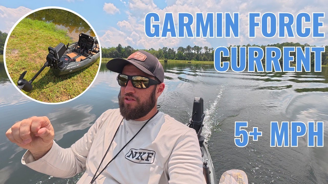 Garmin Force Current Installed on a Crescent Shoalie (5+ MPH)