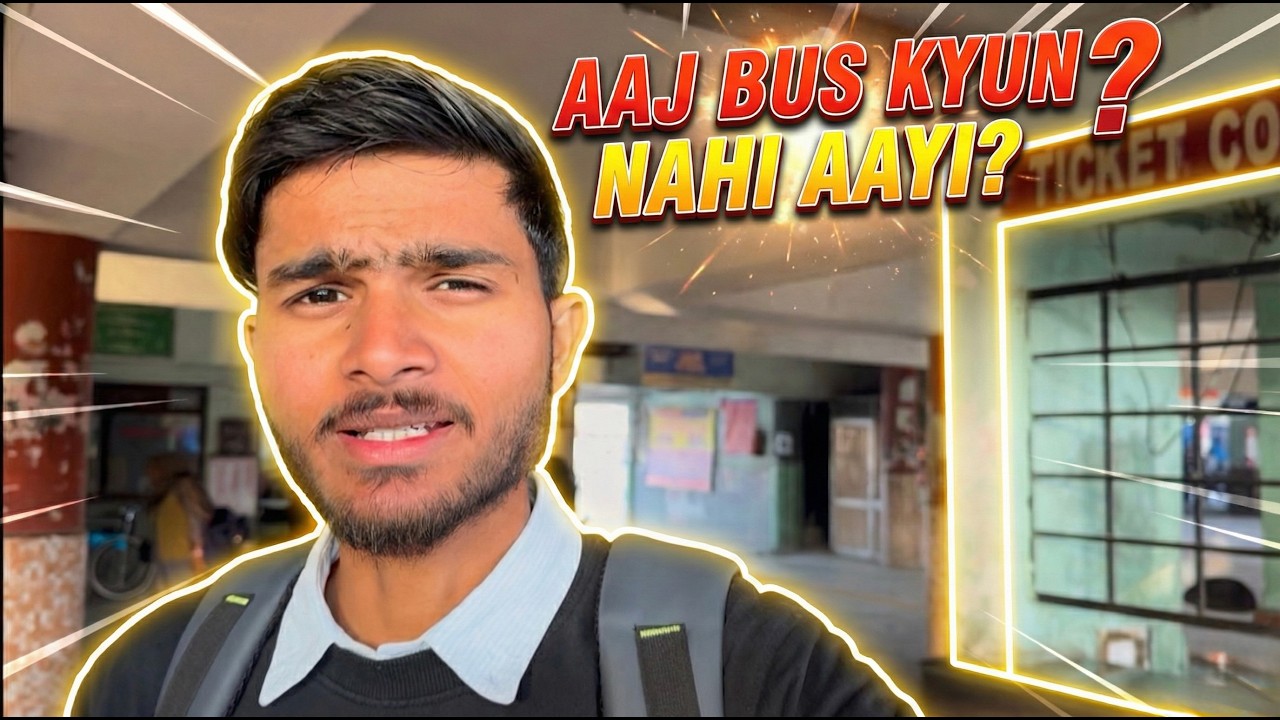 Bus Strike? 🚌 | Ghar Kab Pahunchunga? | Daily Vlog 7 | Rohitvlogg24