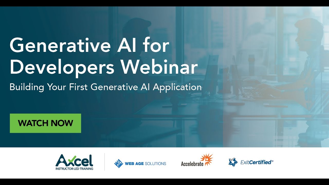 Webinar: Building Your First GenAI App