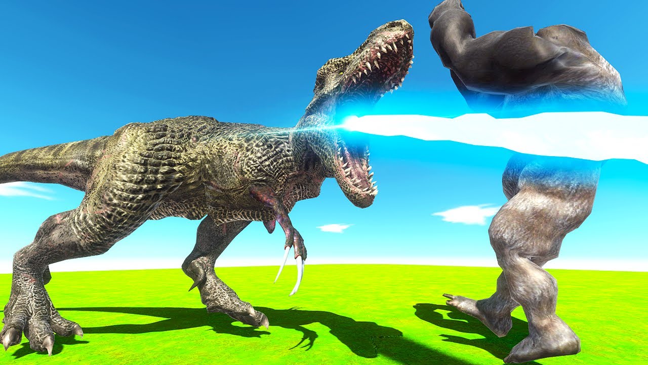 Пользовательский Годзилла сражается с Кинг-Конгом — Animal Revolt Battle Simulator