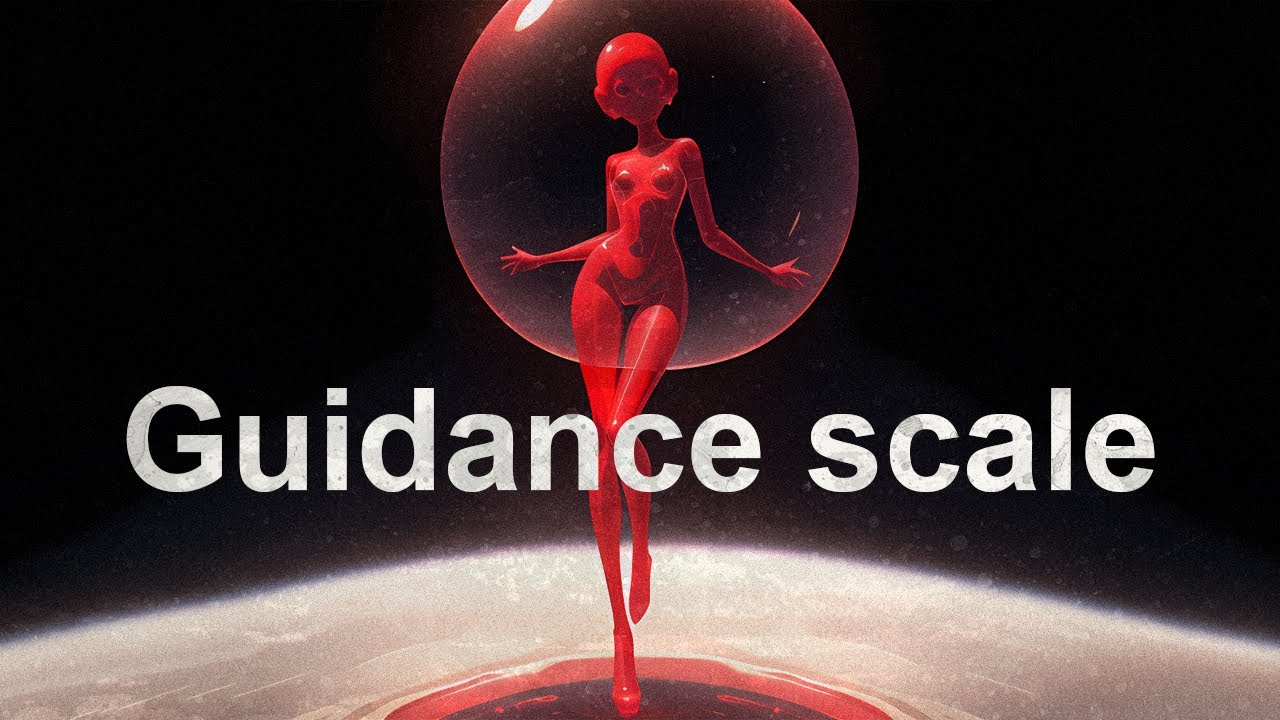 Stable Diffusion Guidance Scale (CFG scale) demonstration