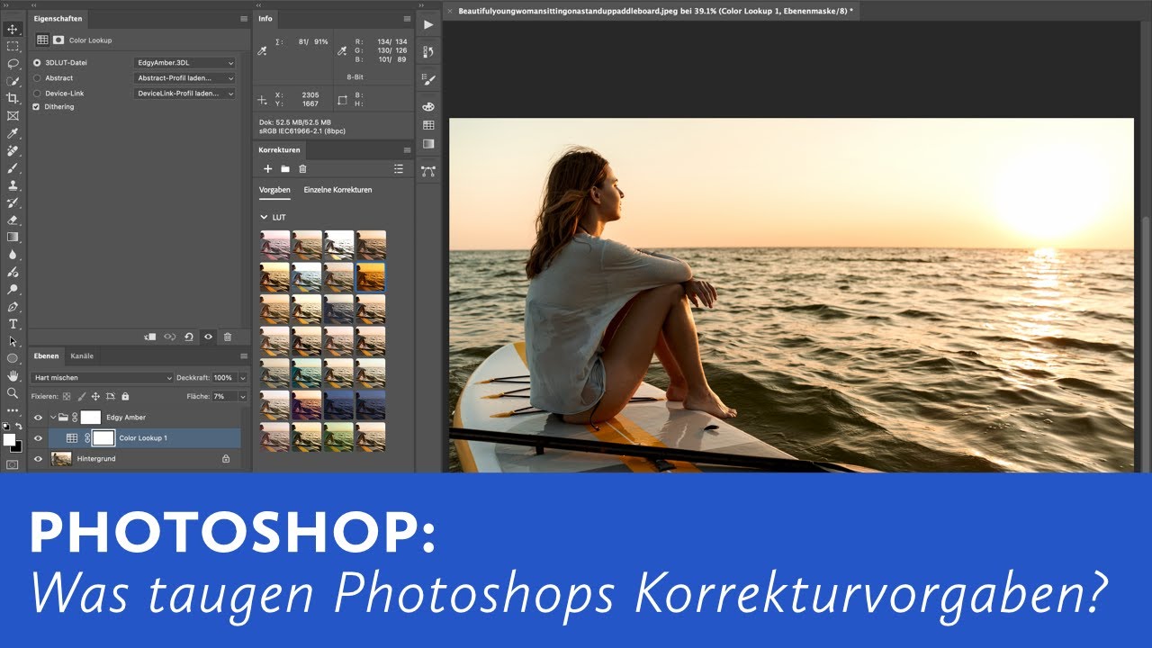 Photoshop: Was taugen die Korrekturvorgaben?