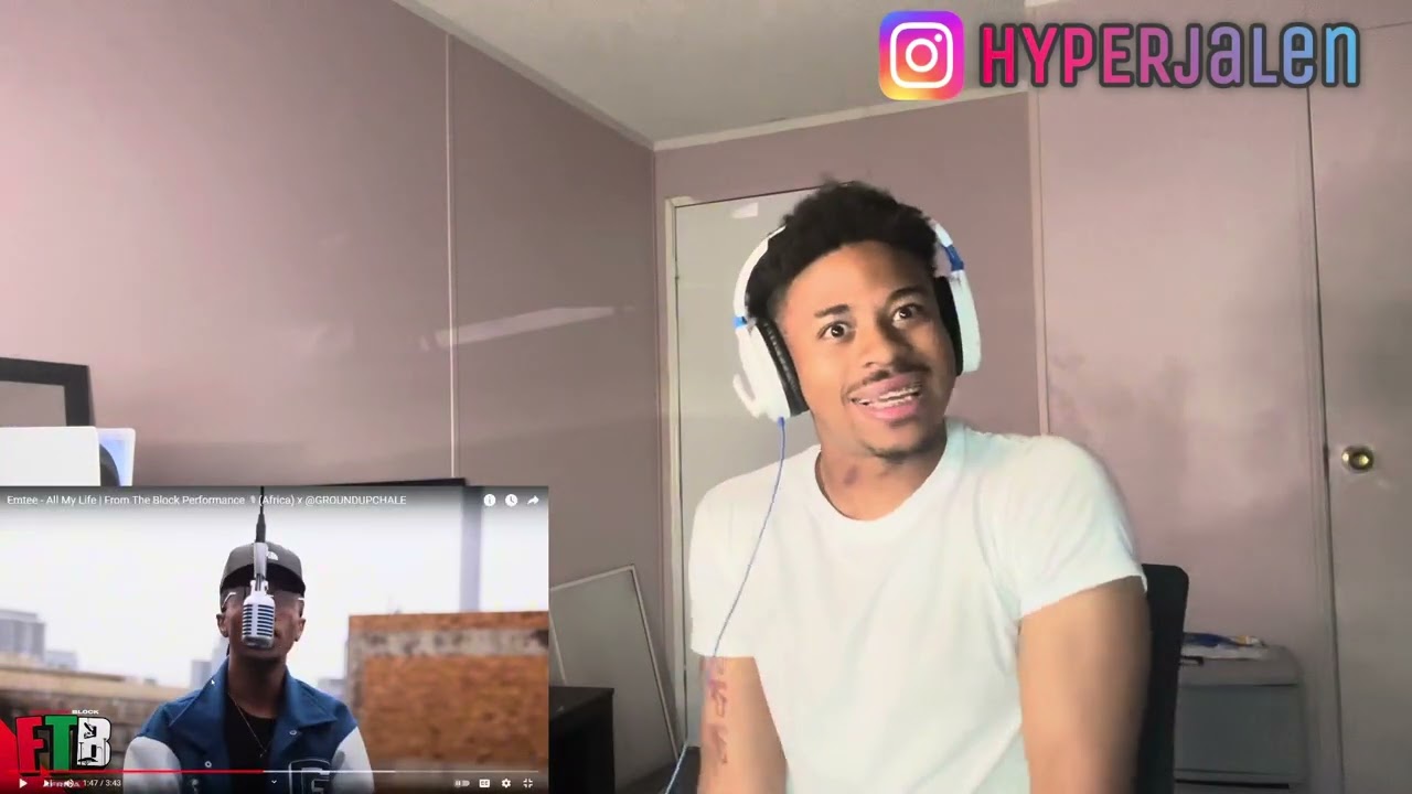 HE SPAZZED🔥EMTEE-ALL MY LIFE *FROM THE BLOCK PERFORMANCE* (REACTION) !!!