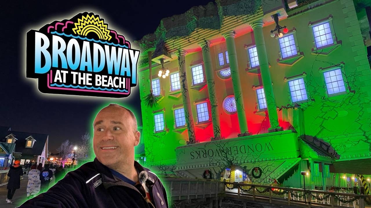 Holiday Magic Takes Over BROADWAY AT THE BEACH Myrtle Beach | Window Shopping & Paula Deen's