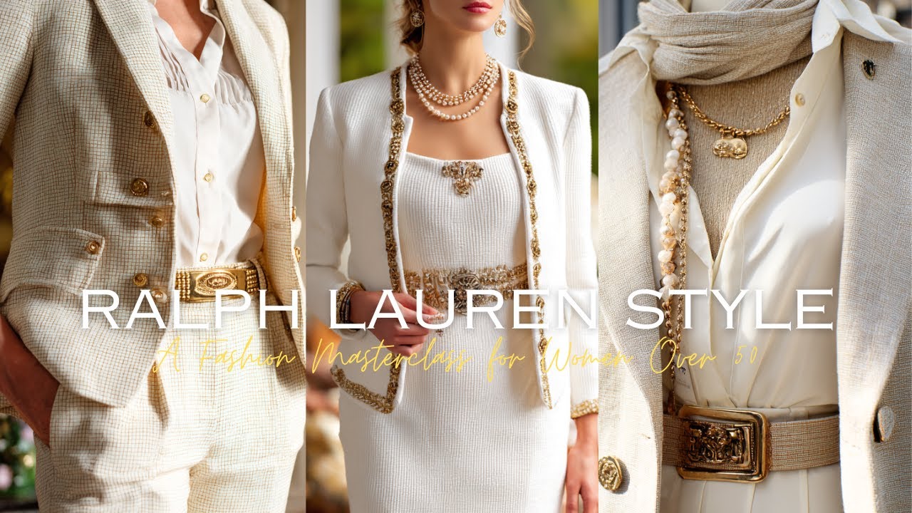 Стиль Ральфа Лорена вне времени: мастер-класс по моде для женщин старше 50 лет