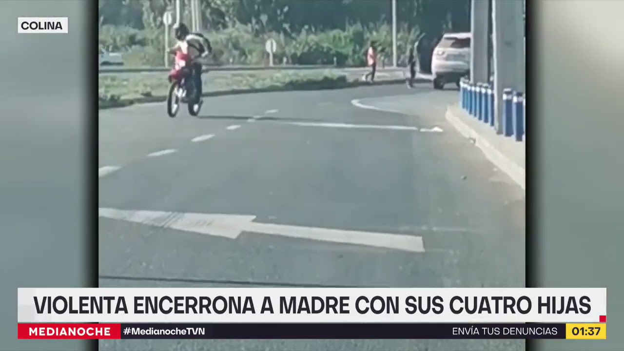 Madre sufre violenta 