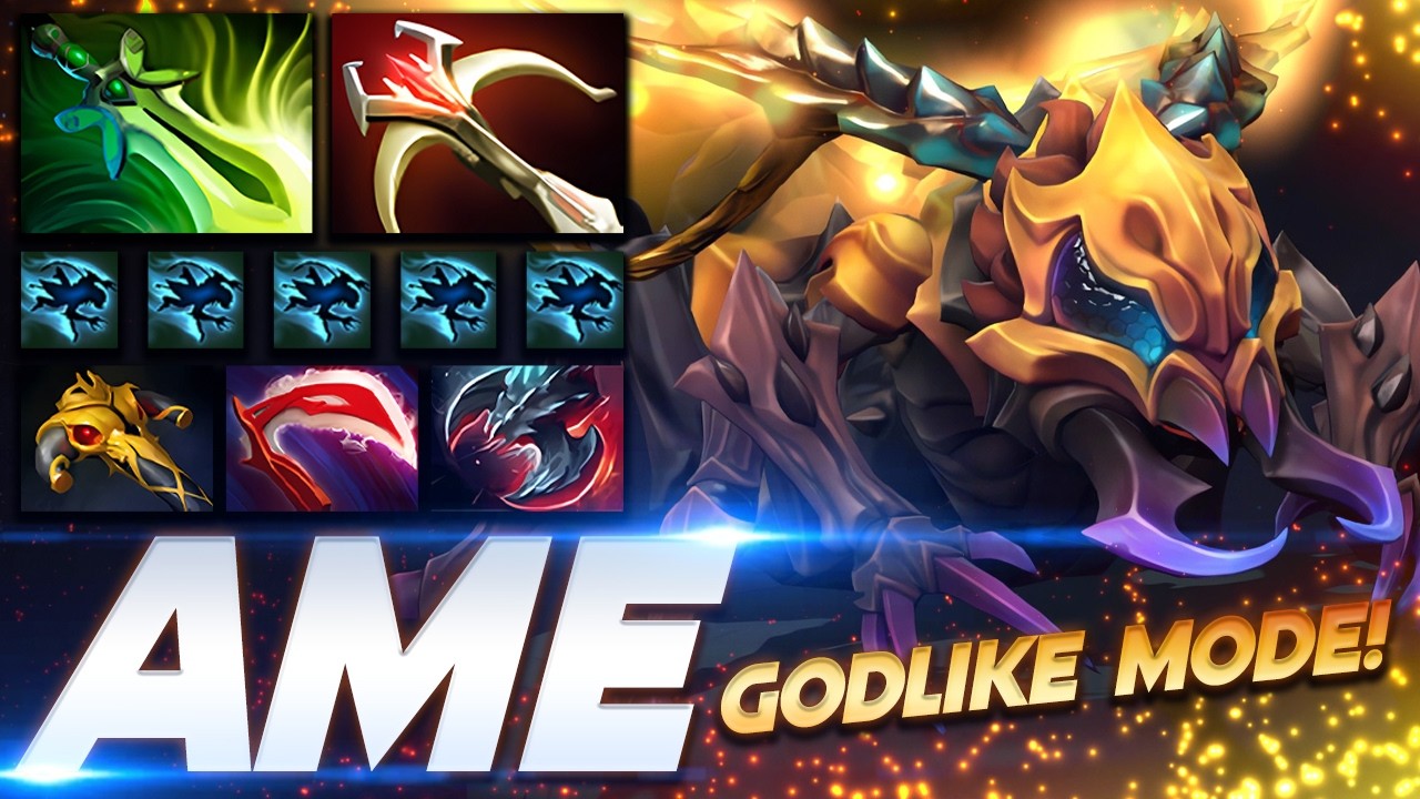 Ame Weaver Godlike Mode - Dota 2 Pro Gameplay [Watch & Learn]