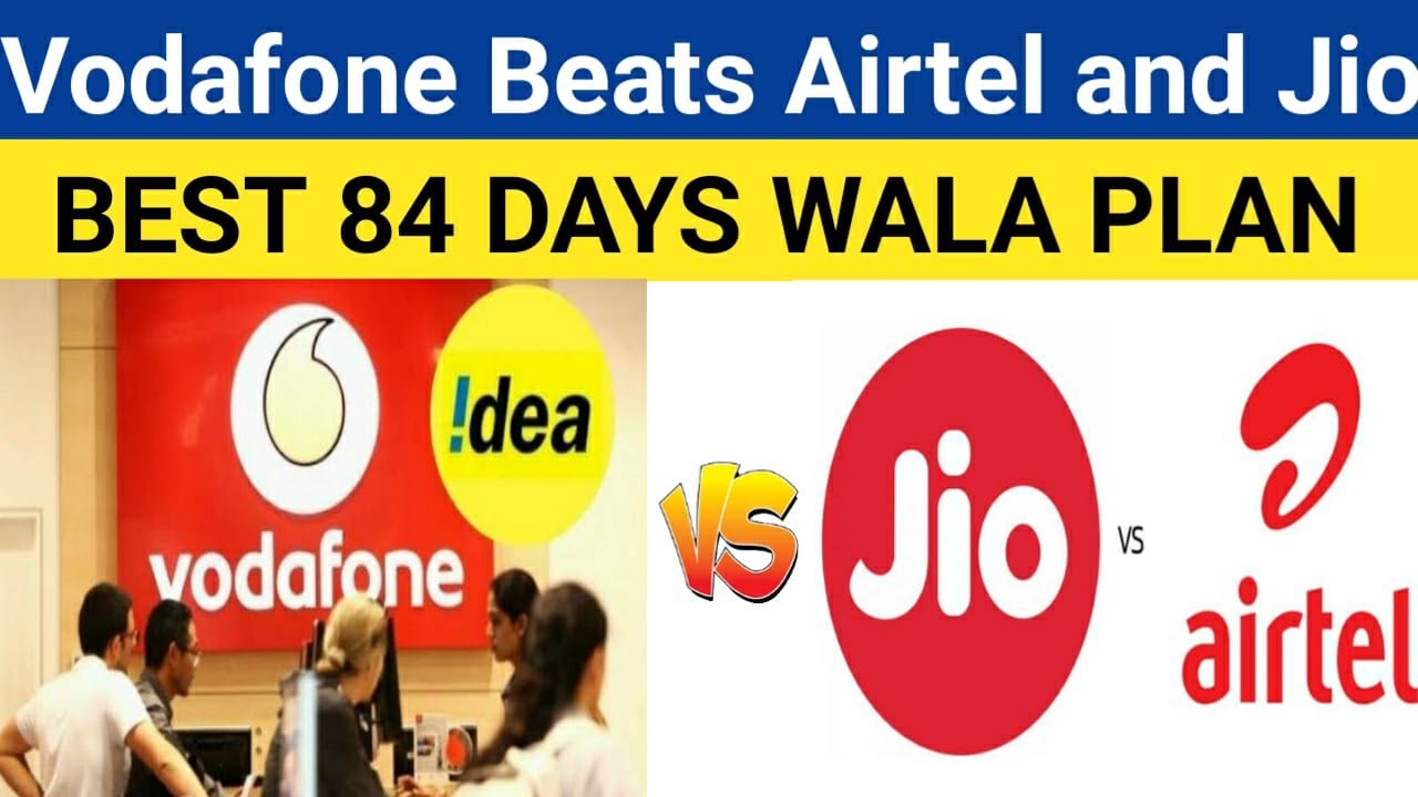 Vodafone Beats Airtel and Jio | Best 84 Days Validity Wala Plan In August 2020