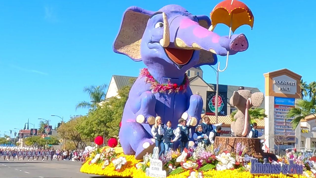 😀😀The 135th Rose Parade 2024 Spectacular Parade Full Tournament 4K Very Wonderful!