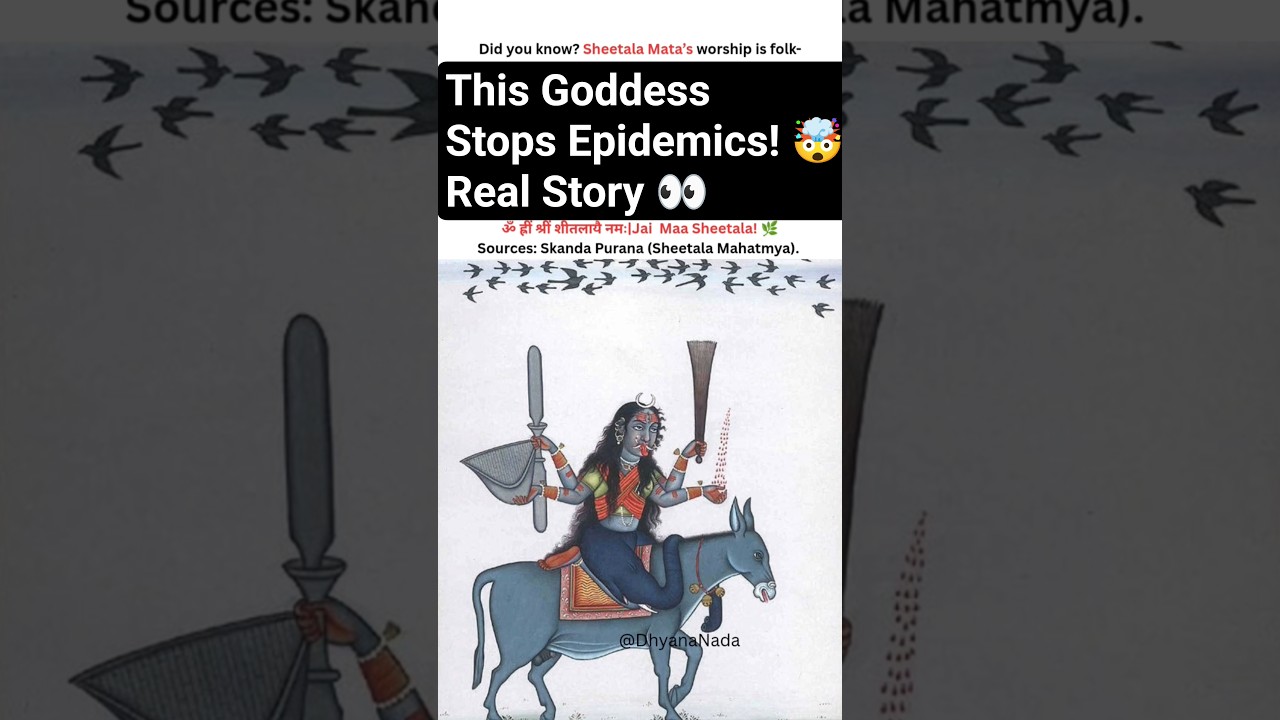 Who is Sheetala Mata? Untold Story of India&rsquo;s Goddess of Pox and Plague #spiritualeducation #maakali