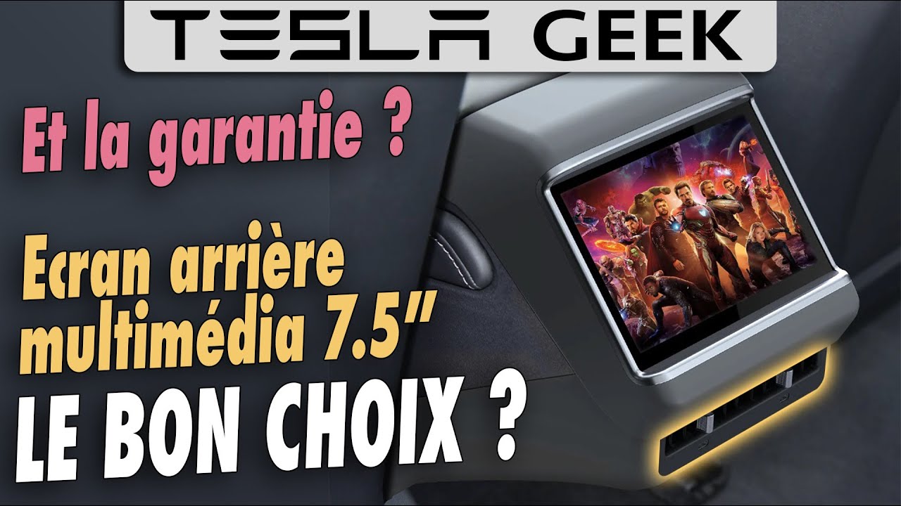 Il ne manque pas d’air ! Installation de l’écran arrière multimédia 7.5