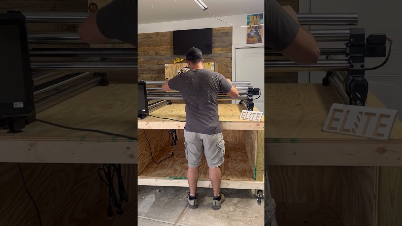 Stiffy Bar on the @OnefinityCNC Elite Foreman #cnc #diy #instructions