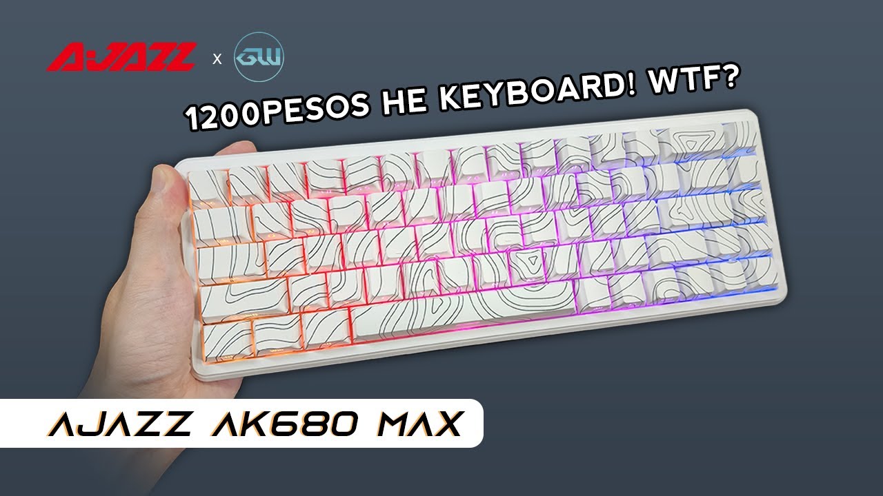 Cheapest HE Keyboard? Ajazz AK680 Max [Eng Subbed] (Tagalog)