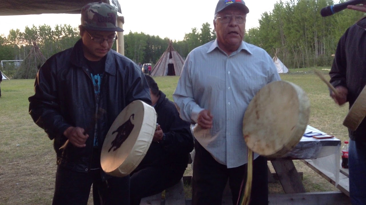 Julian Ribbonleg - Fox Lake Cree Traditional Singers - Fox Lake Cultural Week
