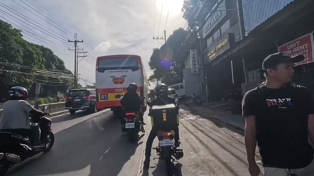 Dasmariñas Cavite  To Sta. Rosa Laguna #reels #reelschallenge #reelsfb #laguna #motovlog