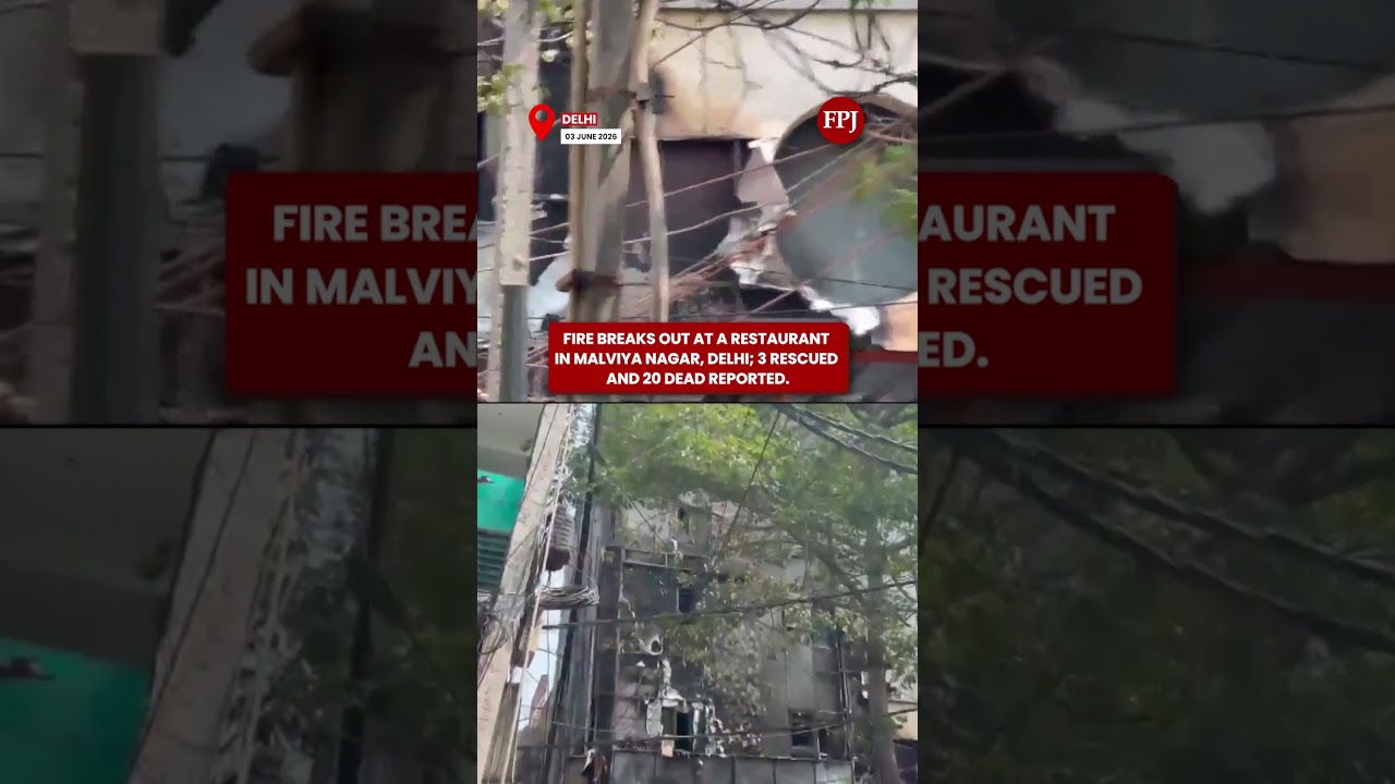 Delhi : Fire At Malviya Nagar Hotel Kills Over 20 l Casualties Reported