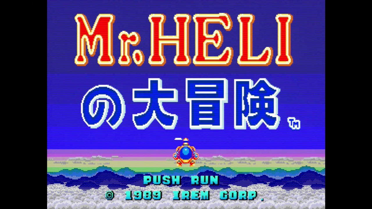 Mr. Heli (PC Engine) Longplay - HD + scanlines