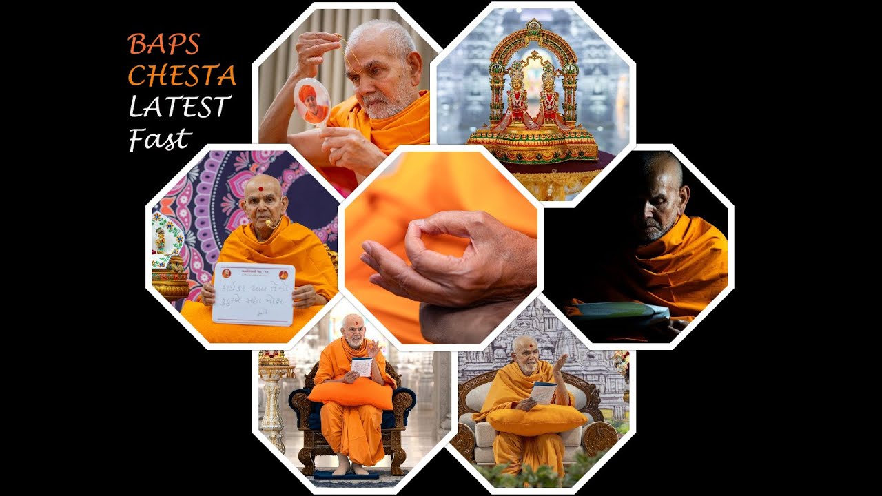 Swabhavik Chesta With Mahant Swami Maharaj Latest New Faster Speedy 16 Min BAPS