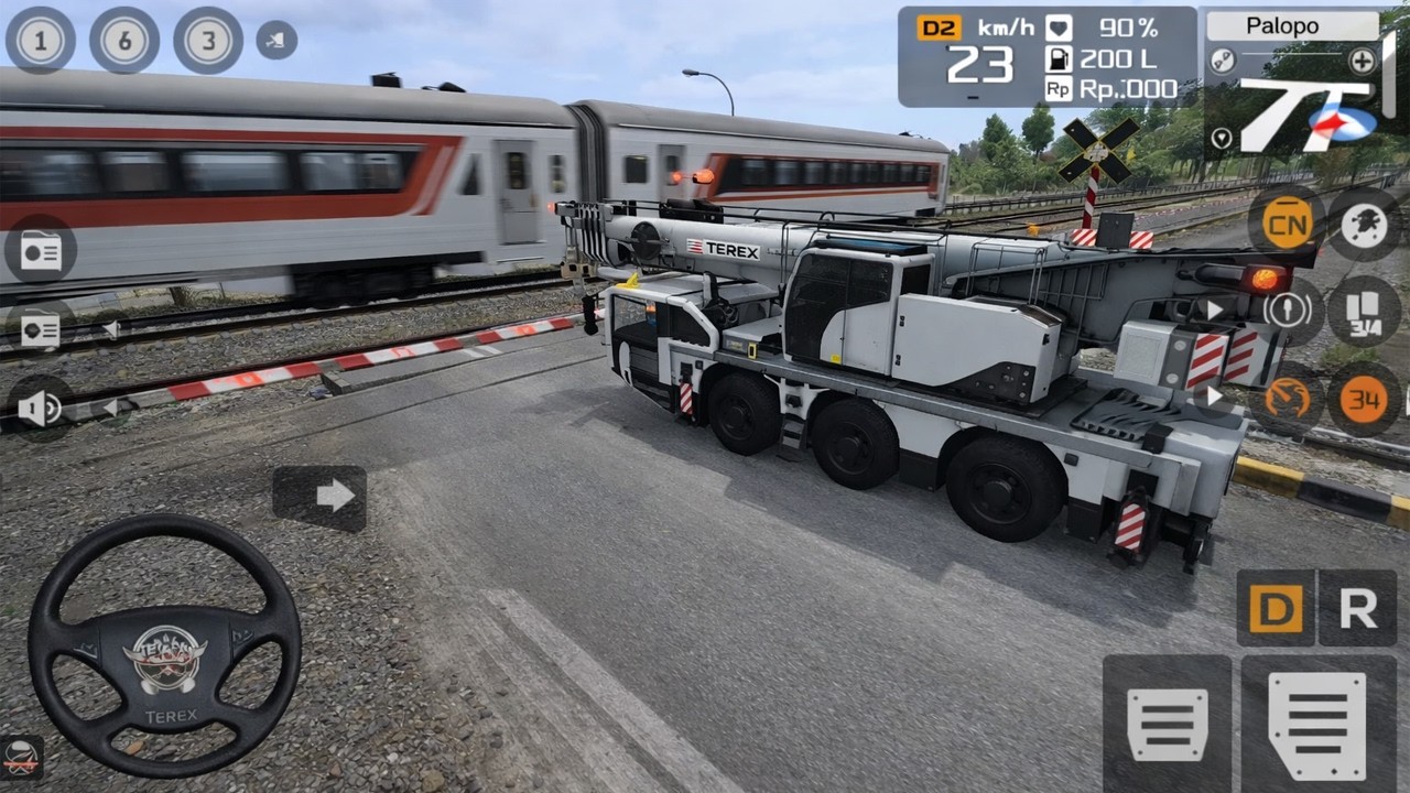 Terex Challenger 3160 Bus Simulator Indonesia Gameplay | Android Truck Game | Driveon Gamerz