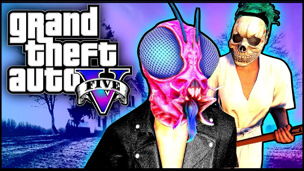 GTA 5: Halloween in Los Santos (funny moments)