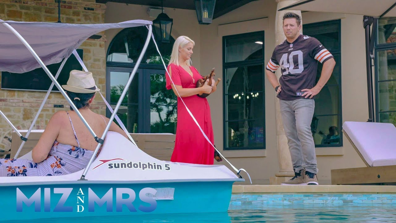 The Miz questions why Marjo has a paddleboat in the pool: Miz & Mrs. Preview Clip, April 23, 2019