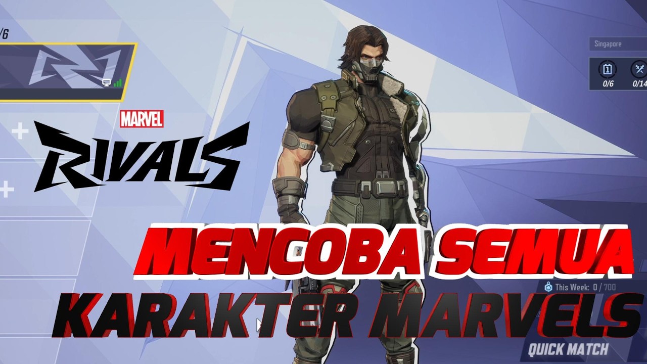 MARVEL RIVALS | MENCOBA SELURUH KARAKTER YANG ADA DI MARVEL