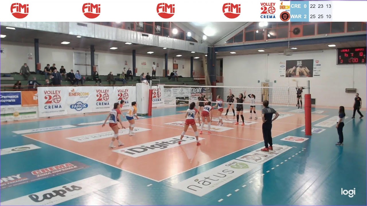 Campionato Serie B1 Femminile Girone B - Enercom Fimi Volley 2.0 Crema - Warmor Gorle