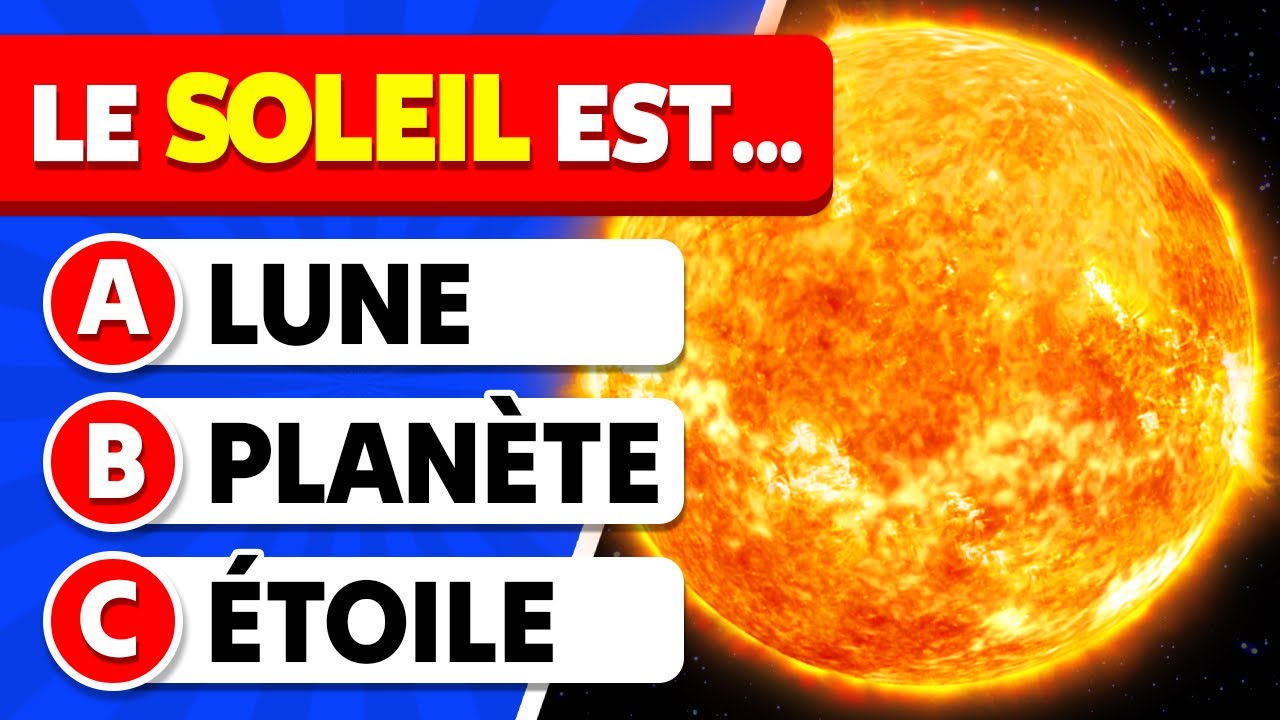 🧠 100 QUESTIONS de CULTURE GÉNÉRALE 🚀📚🌍 À quel point es-tu cultivé ?