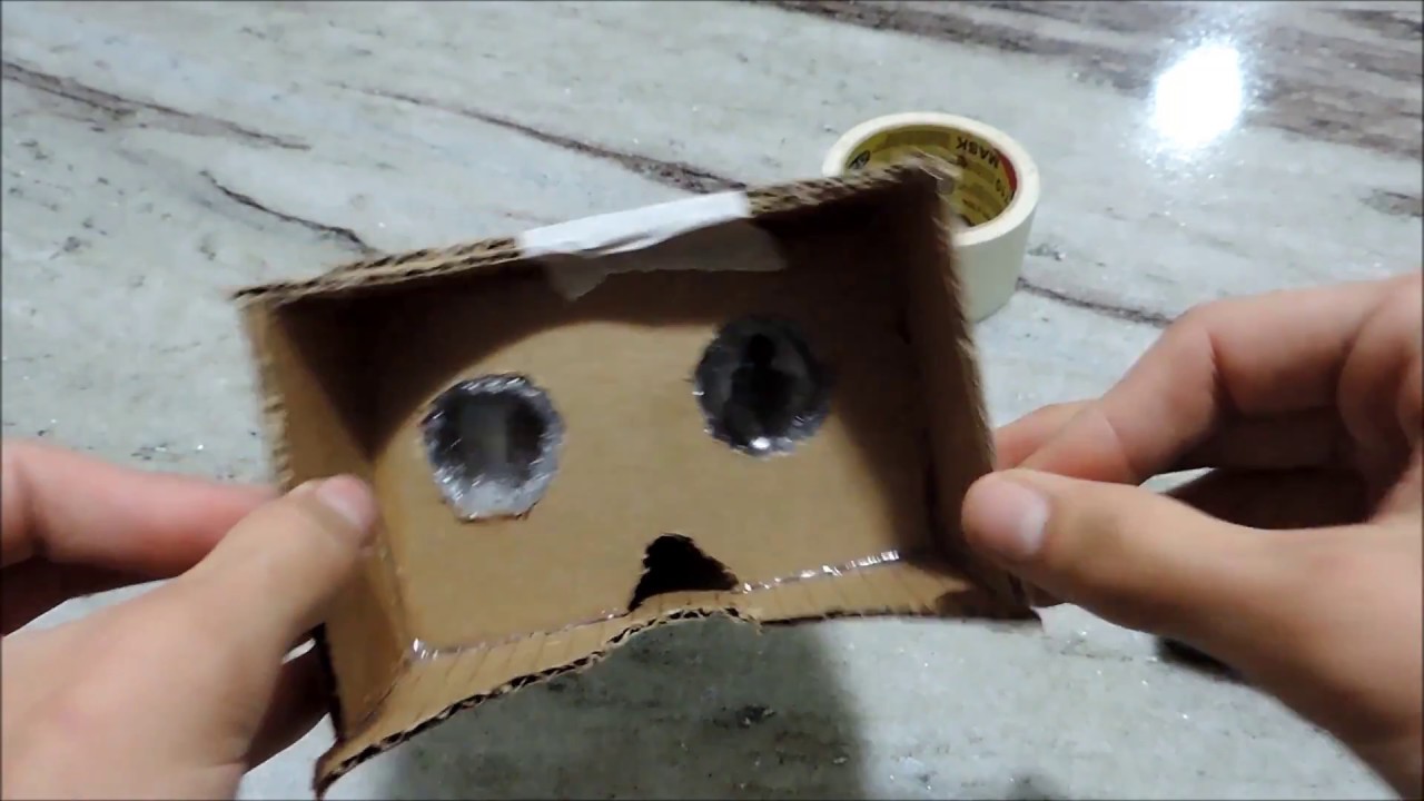 Como montar ÓCULOS de REALIDADE VIRTUAL (google cardboard caseiro)